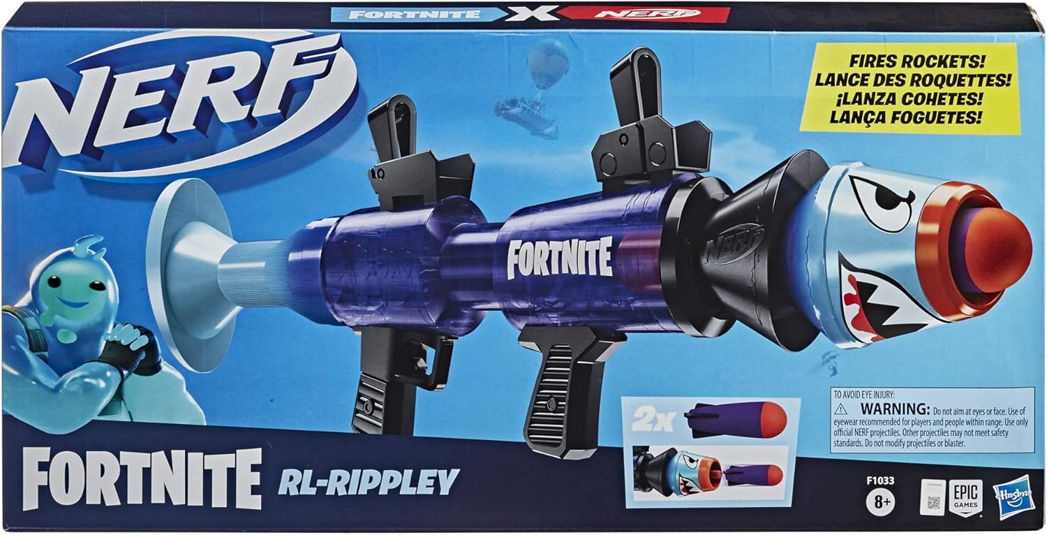 Nerf - Brandclub - Nerf Fortnite RL-Rippley Launcher - Large Foam